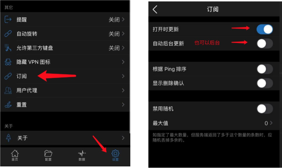 Shadowrocket 小火箭使用教程